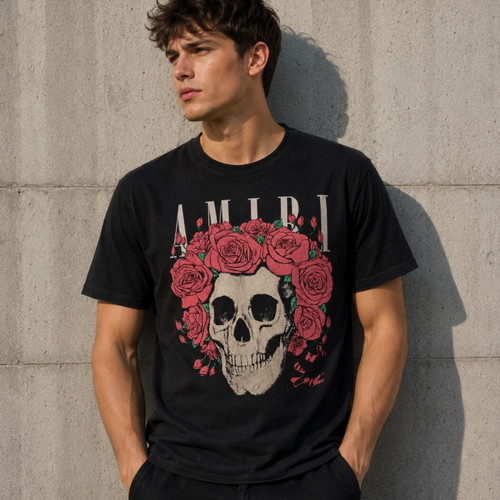 Amiri Grateful Dead Cotton Tee M like new, black