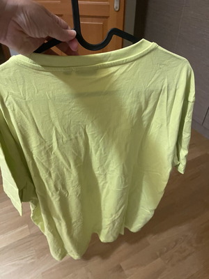 T-shirt Napapijri new with tag, yellow, XL, loose fit