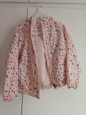 Mango Kids Windbreaker Jacket for 3-4 Years, New, Beige and Pink