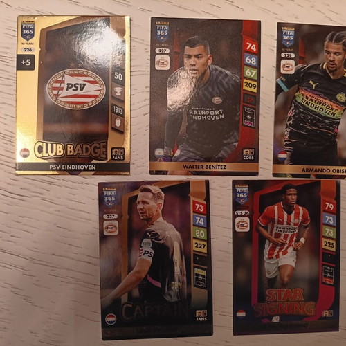 Adrenalyn XL 2025 PSV Eindhoven cards like new