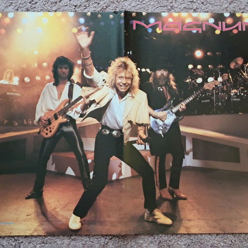 Metal Church Magnum Vigilante 1987 poster, Official Metal Hammer Magazine