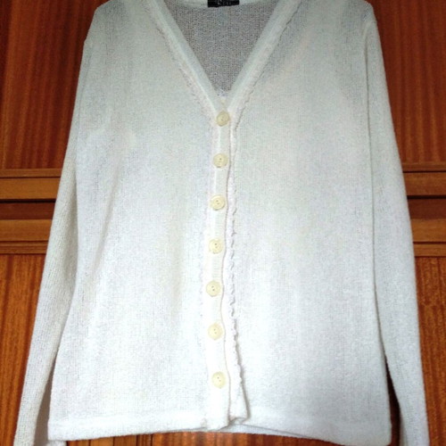 Set jacket with white top size M like new
