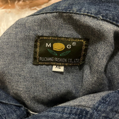 Jean shirt Ruichang Fashion XL like new, blue