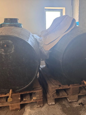 Wine Barrels Used, 4x800L and 4x400L