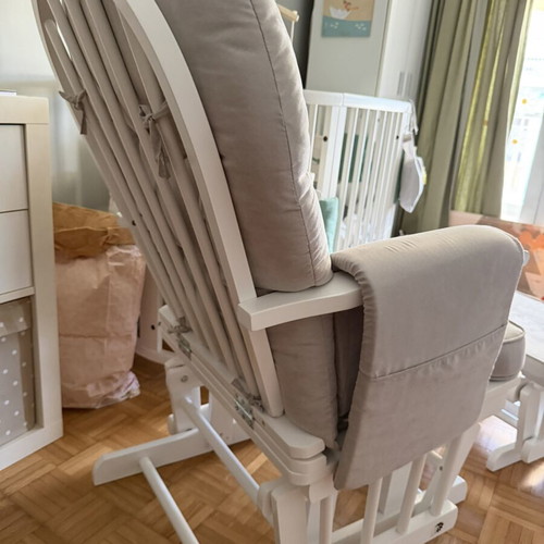 Sofia Nursing Chair White Neonato like new