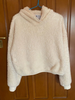 Adidas Originals Teddy Hoodie μέγεθος M σαν καινούργιο