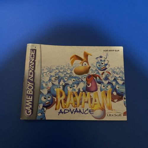 Rayman Game Boy Advance manual used
