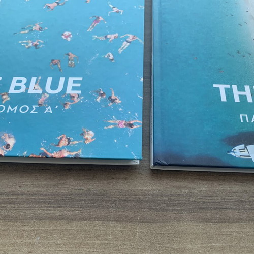 Greece by Drone The Big Blue photo book set like new