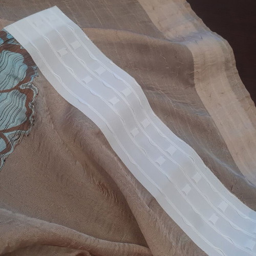 Curtains set 2,80×1,30 m new, two pieces sewn