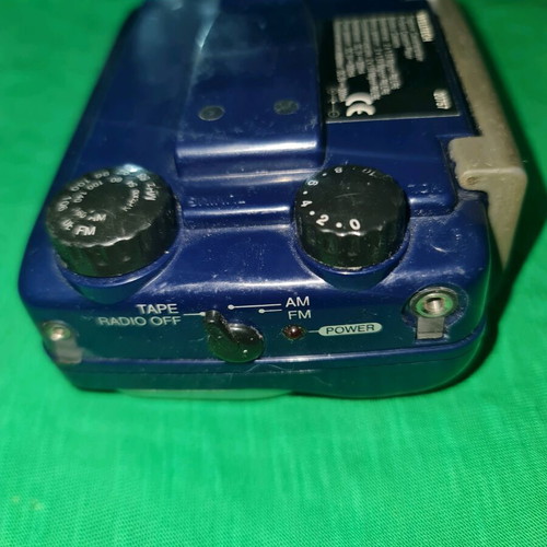 Walkman Welltech All Weather cassette player used, sturdy build
