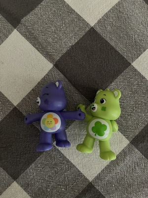 Care Bears Harmony Bear & Good Luck Bear set of 2 figures