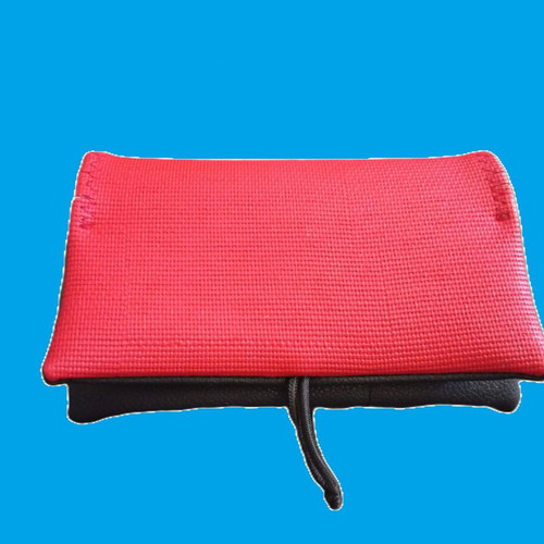Simona red cigarette tobacco case used