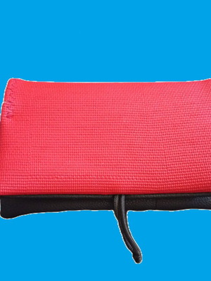 Simona red cigarette tobacco case used
