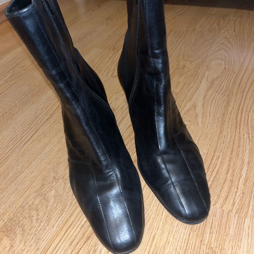 Boxer leather shoes used, size 39, boots