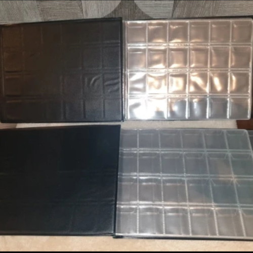 Coins collection album new, 240 coins 30mm x 30mm