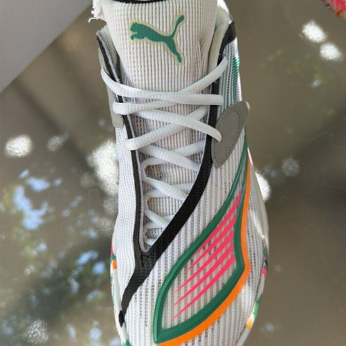 Puma Nitro Neymar Junior sports shoes, size 42, white