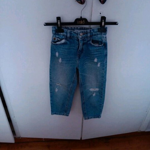Zara kids' jeans like new, size 116 cm, blue