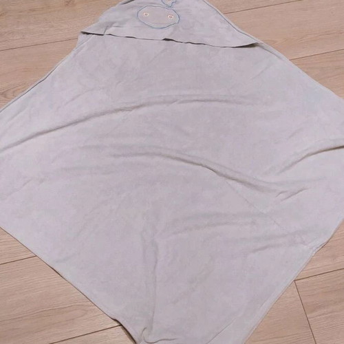 Children's bathrobes like new with cow motifs and white cotton model