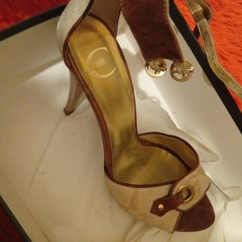 Just Cavalli pumps like new, beige, size 40