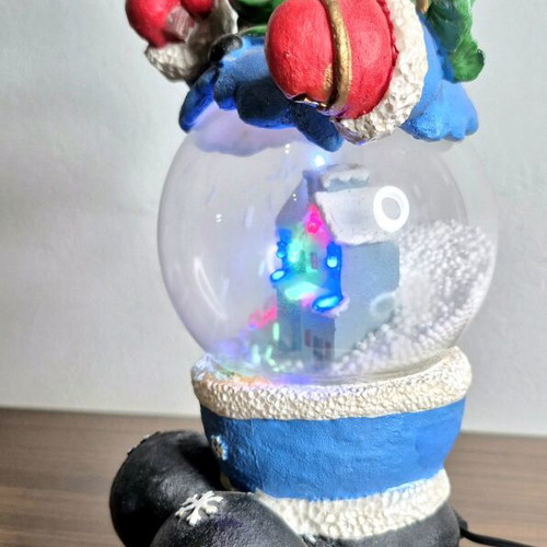 Christmas snowman figure like new with LED lighting