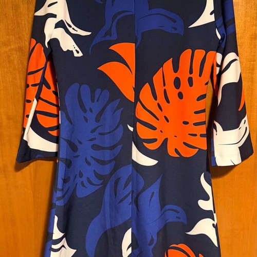 BSB dress new multicolor, size 38, A-line with 3/4 sleeves