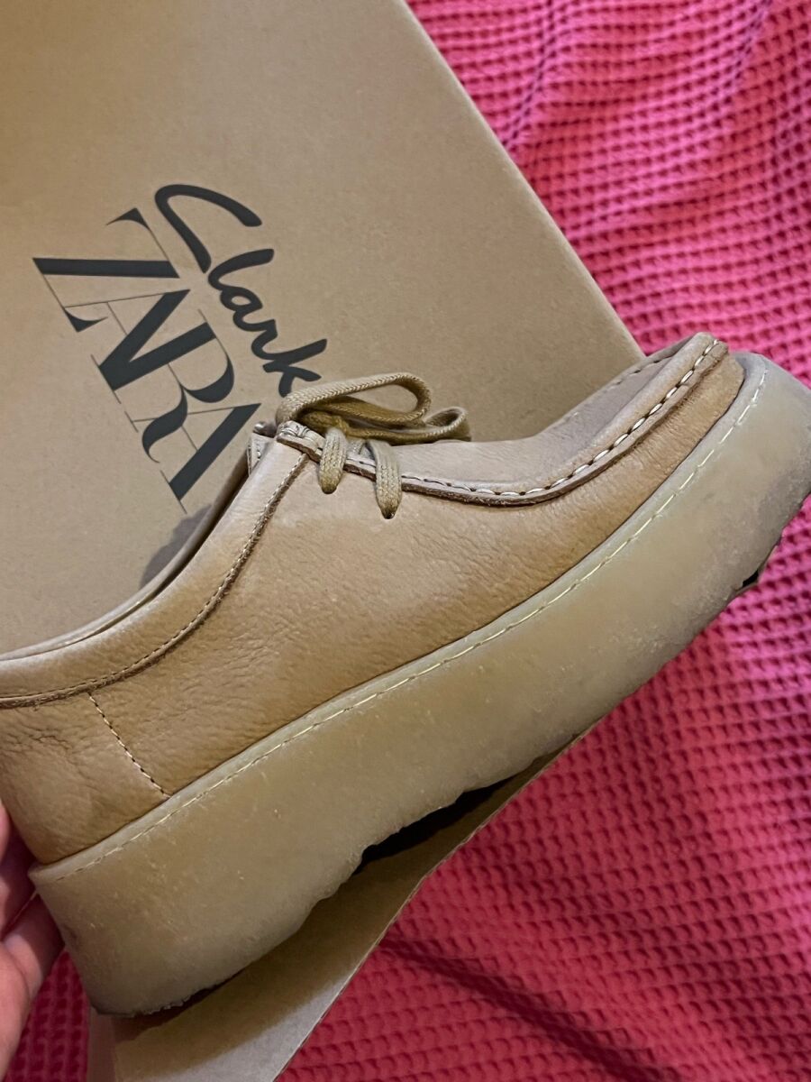 Clarks X ZARA leather shoes like new,… - € 65,00 - Vendora.cy