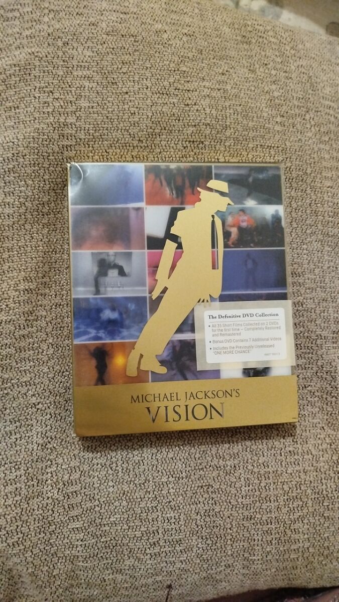 Michael Jackson's Vision (Deluxe 3 DVD Box Set) 【公式通販】