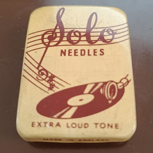 Gramophone needles Solo England like new, authentic unused