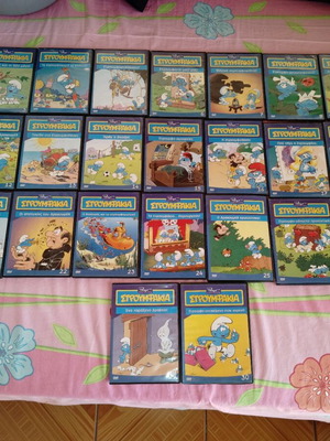 Smurfs DVD used, dubbed, set of 29 discs