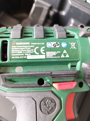 Παλμικό Κατσαβίδι Μπαταρίας 20V PARKSIDE PDSSA 20-Li B2 καινούργιο Solo
