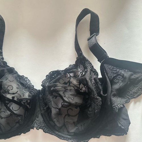 Lise Charmel Antigel bra new, black lace, size 105F