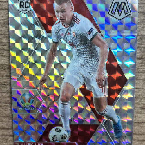 2021 Panini Mosaic UEFA Euro Soccer Attila Szalai Prizm card like new