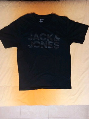 Jack&Jones T-shirt size M black like new