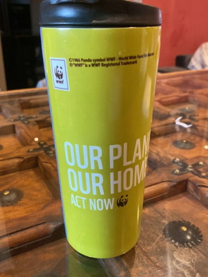 WWF thermos used