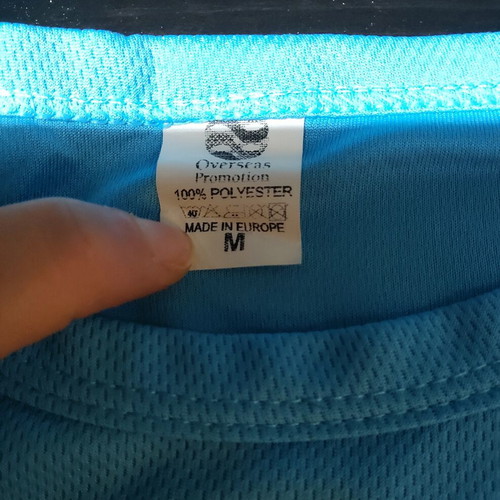 Running shirt from 2016 race, used, size M