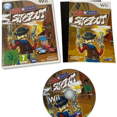 Wild West Shootout Wii like new
