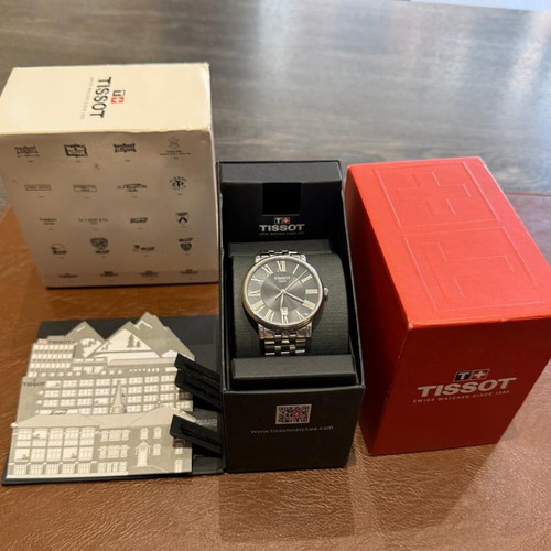 Tissot Carson Premium Quartz 40mm ανδρικό ρολόι μεταχειρισμένο, full set