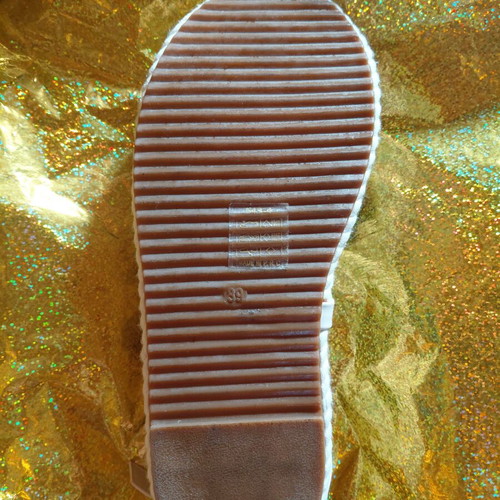 M&M Shoes Flatform Rope Sandals Size 39 Like New Beige