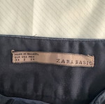 Zara basic παντελόνι chino σαν καινούργιο, No 34, μπλε