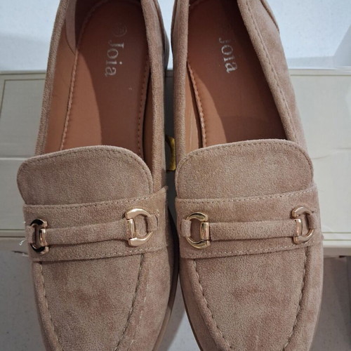 Loafers women’s like new, suede, anti-slip sole