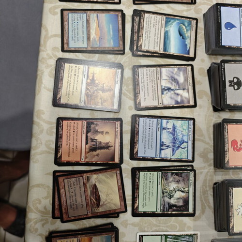 Magic The Gathering Lands cards like new