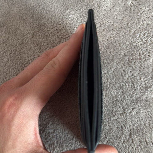 Michael Kors Slim card case like new, black with logo