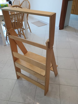 Montessori Learning Tower like new, handmade, supports 2 children