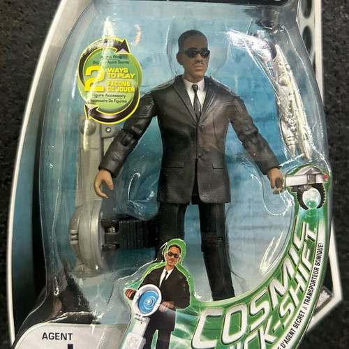 Agent J Men in Black 3 action figure new 2012