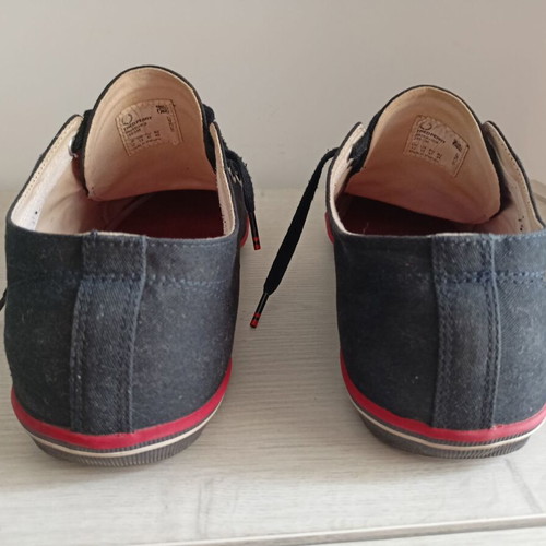 Fred Perry casual shoes size 47 like new, blue and red
