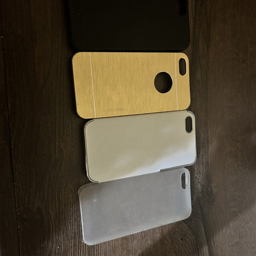 iPhone 5 cases used, pack of 4