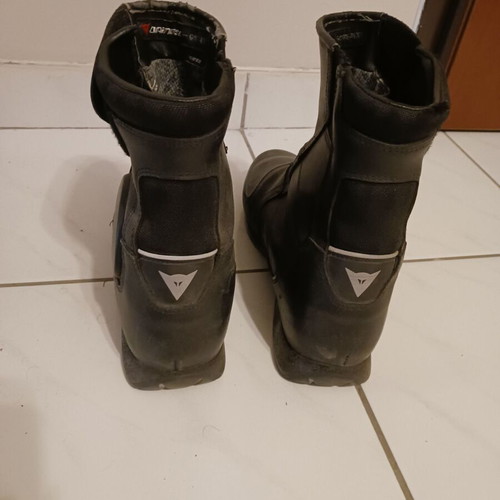 Dainese motorcycle boots, black, size 42