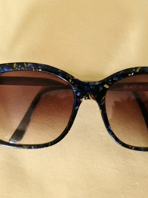 Γυαλιά ηλίου Thierry Lasry Glazy μεταχειρισμένα, μπλε σκελετός, καφέ φακός ντεγκραντέ