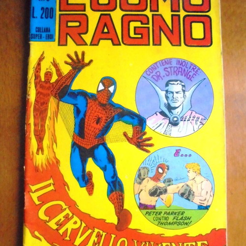 Spiderman #8 Italian edition comic book used