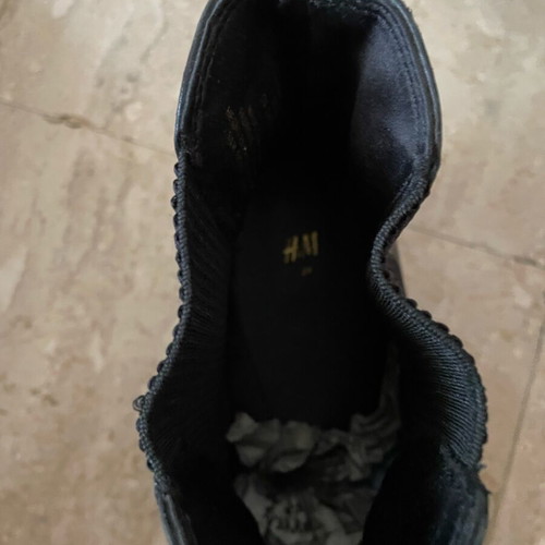H&M ankle boots new, size 39, black